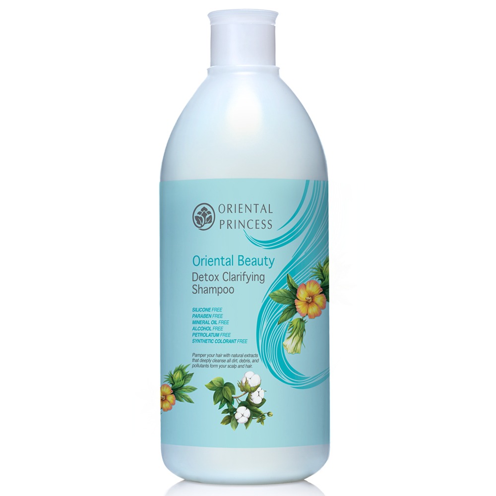 Oriental Beauty Detox Clarifying Shampoo แชมพ ผมเส ยแตกปลาย