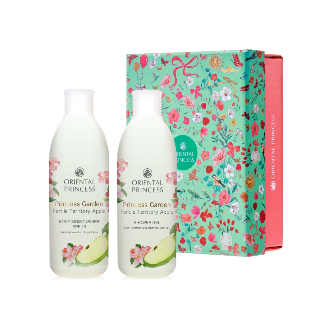 เซต Princess Garden Fertile Territory Apple Shower & Body Lotion