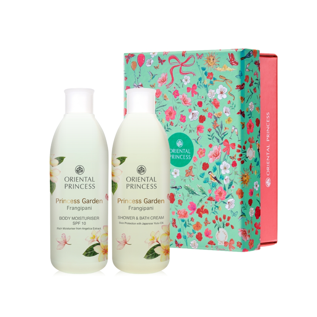 เซต Princess Garden Frangipani Shower & Body Moisturiser
