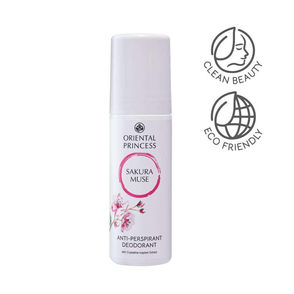 Sakura Muse Deodorant โรลออนกลิ่นซากุระ ระงับกลิ่น 12 ชั่วโมง ผิวใส