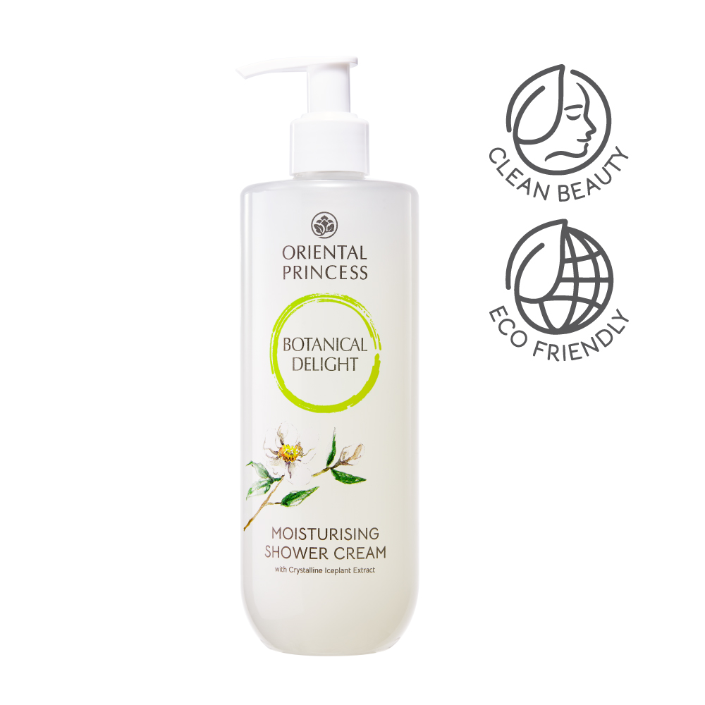Botanical Delight Shower Cream ครีมอาบน้ำผิวชุ่มชื้น สูตรอ่อนโยน ผิวชุ่มชื้น 12 ชั่วโมง