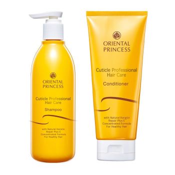 แพ็คคู่ Cuticle Professional Hair Care Shampoo & Conditioner