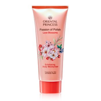 Passion of Polish Love Blossoms Exfoliating Body Moisturiser