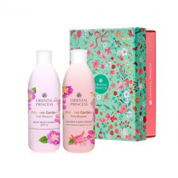 เซต Princess Garden Pink Blossom Shower & Body Moisturiser