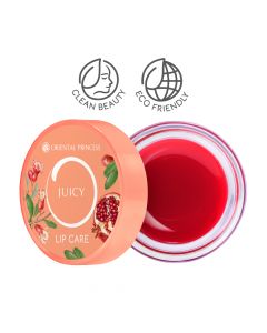ลิปบาล์ม Juicy Lip Care Pomegranate บำรุงริมฝีปากด้วยสารสกัดทับทิม ชุ่มชื้น 8 ชั่วโมง อิ่มฟู เปล่งปลั่ง สุขภาพดี