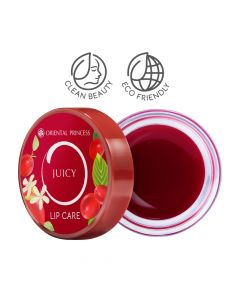 ลิปบาล์ม Juicy Lip Care Goji Berry บำรุงริมฝีปากด้วยโกจิเบอร์รี ชุ่มชื้น 8 ชั่วโมง อ่อนเยาว์ แข็งแรง ริมฝีปากอิ่มฟู