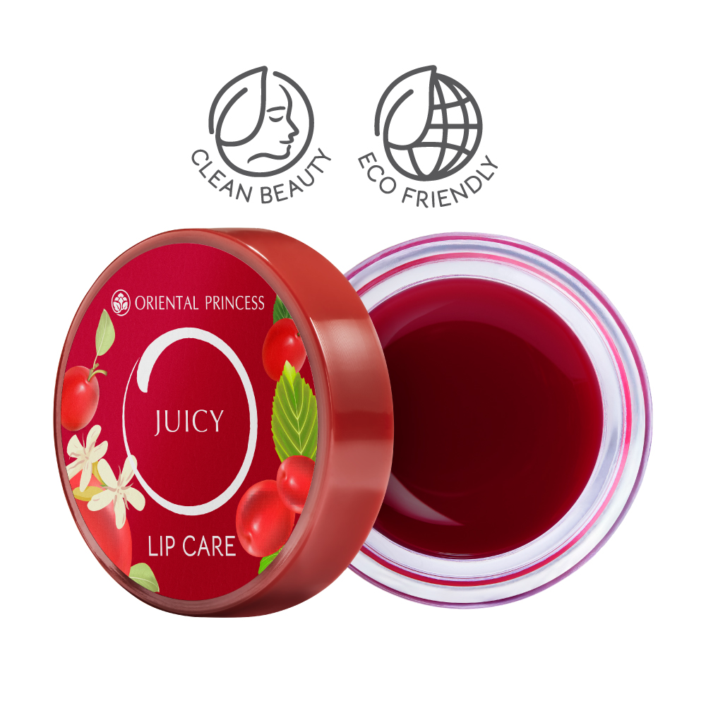 ลิปบาล์ม Juicy Lip Care Goji Berry บำรุงริมฝีปากด้วยโกจิเบอร์รี ชุ่มชื้น 8 ชั่วโมง อ่อนเยาว์ แข็งแรง ริมฝีปากอิ่มฟู