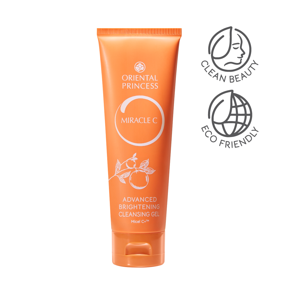 Miracle C Advanced Brightening Cleansing Gel เจลล้างหน้าสูตรอ่อนโยน ช่วยทำความสะอาดผิวอย่างล้ำลึก พร้อมเผยผิวกระจ่างใส เรียบเนียน และสดชื่น