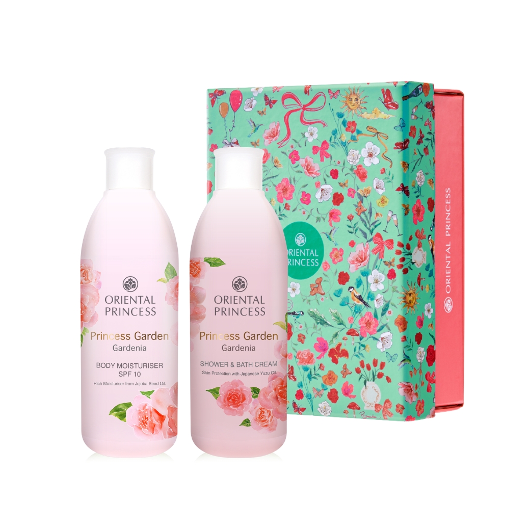 เซต Princess Garden Gardenia Shower & Body Lotion