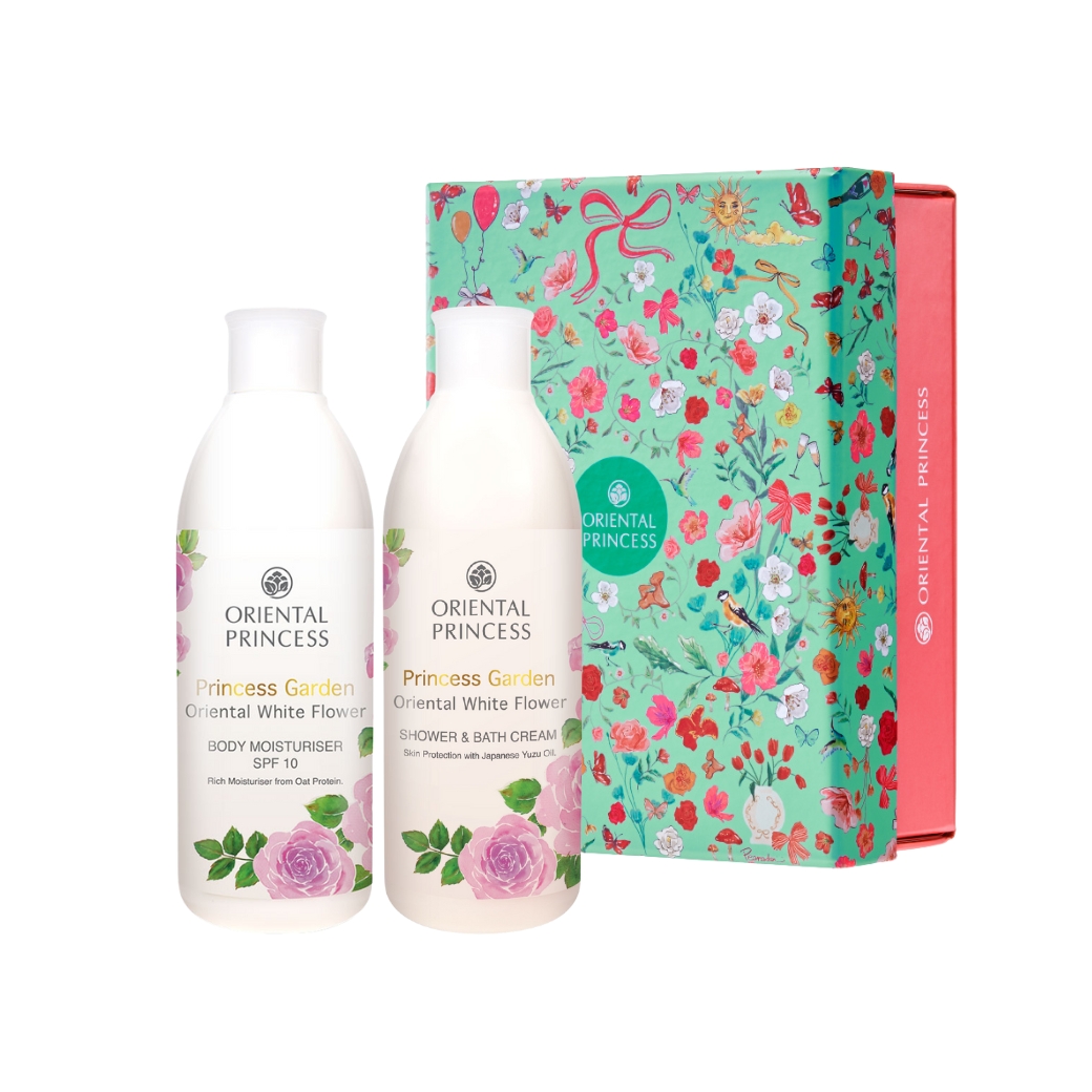 เซต Princess Garden Oriental White Flower Shower & Body Lotion