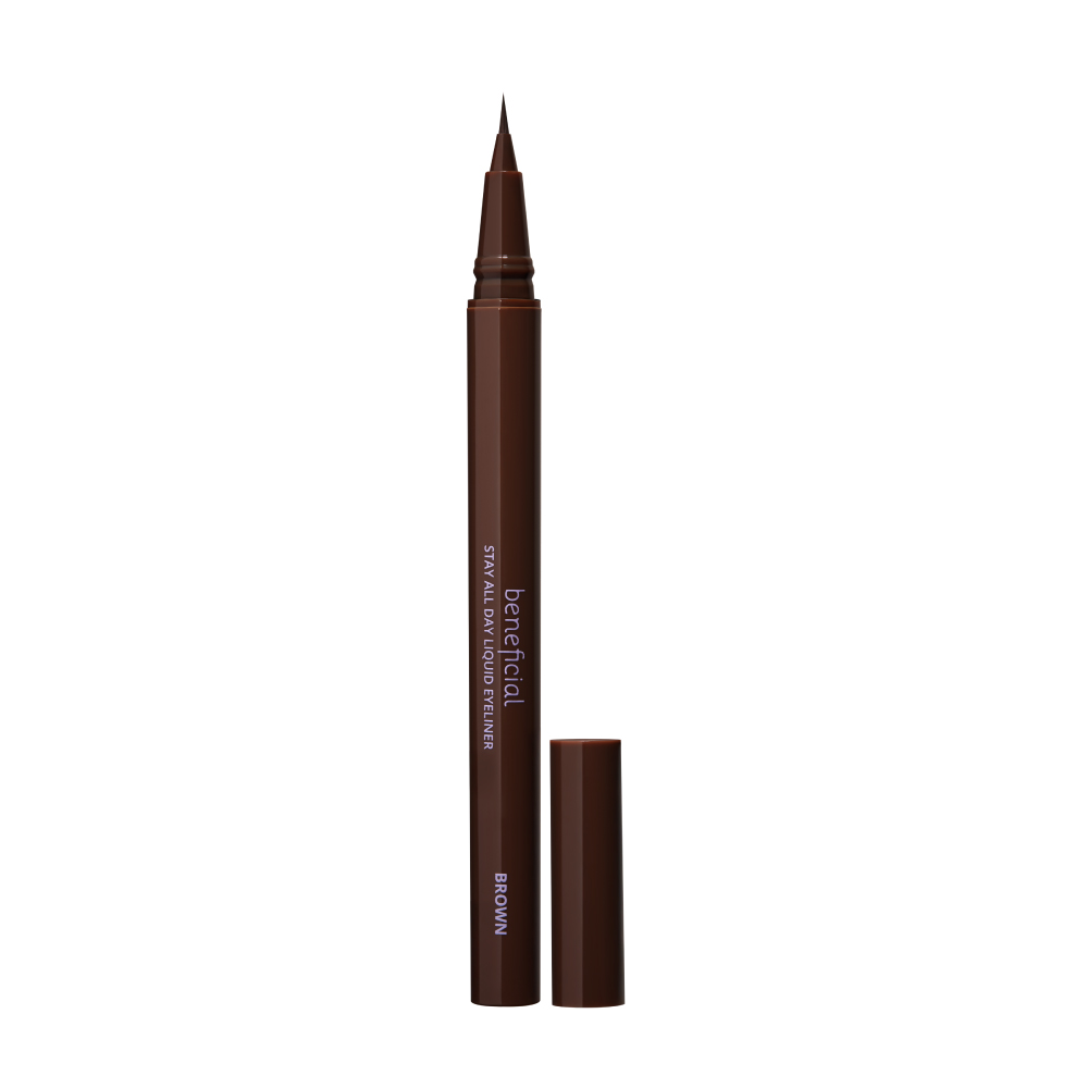 beneficial Stay All Day Liquid Eyeliner Brown