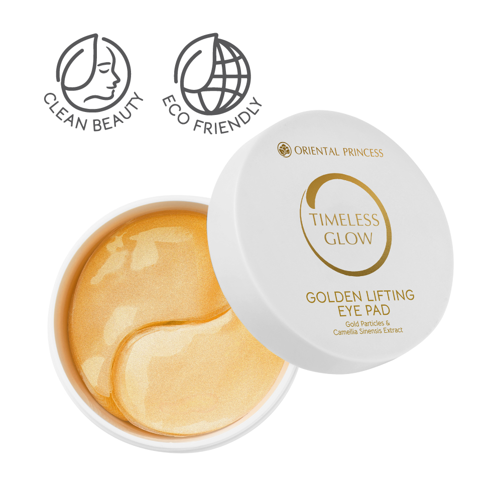 แผ่นมาส์กใต้ตา Timeless Glow Golden Lifting Eye Pad ลดริ้วรอย ยกกระชับ ถุงใต้ตา ผิวสดใส