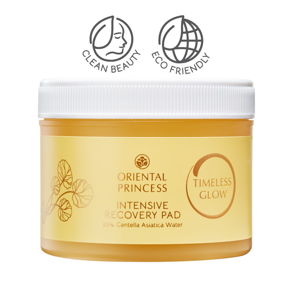โทนเนอร์แพด Timeless Glow Intensive Recovery Pad ลดเลือนริ้วรอย เติมความชุ่มชื้น คืนความยืดหยุ่นผิว