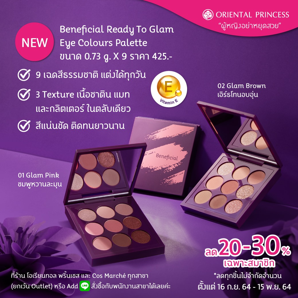 New Beneficial Ready to Glam Eye Palette