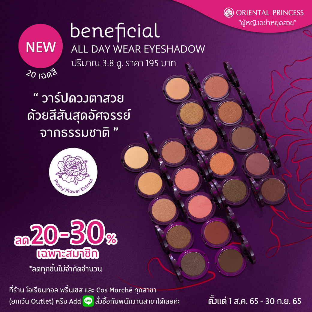 NEW! Beneficial All day Wear Eyeshadow