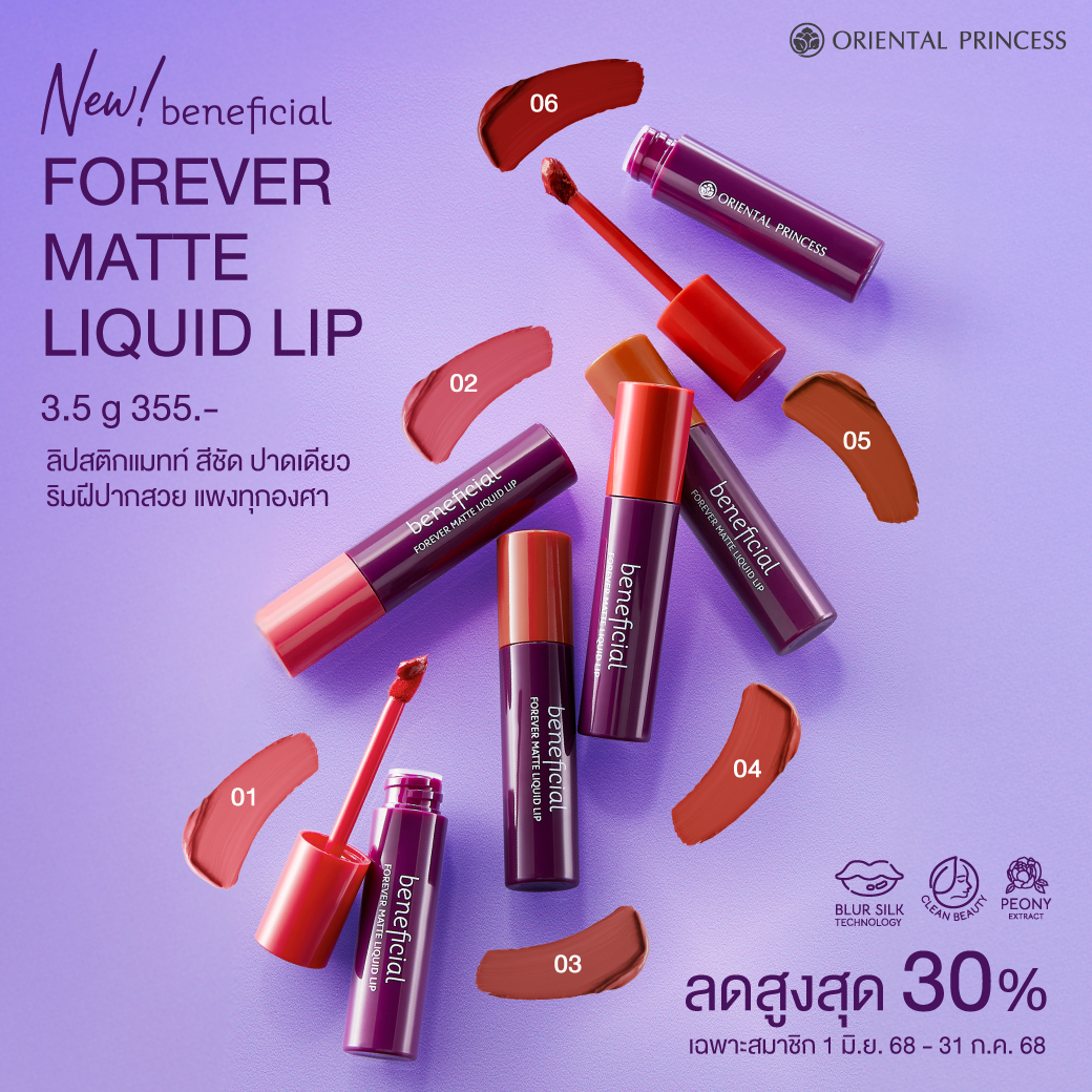 New! beneficial Forever Matte Liquid Lip